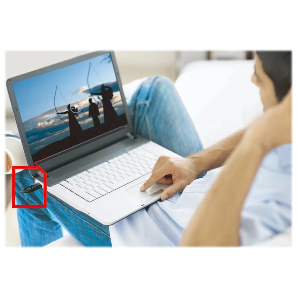 A large main feature product image of SanDisk Ultra USB3.2 Type-A Flash Drive - 256GB