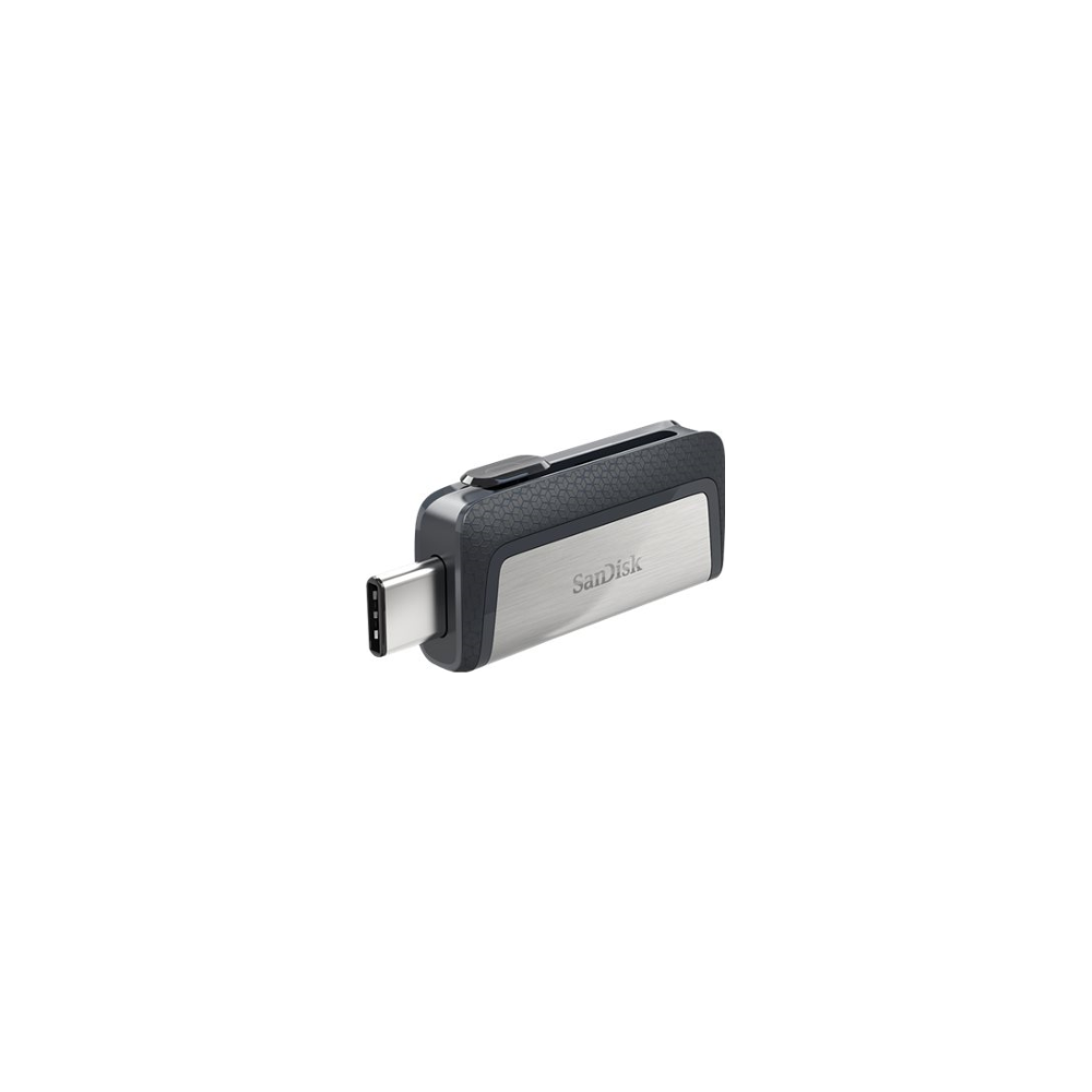 A large main feature product image of SanDisk Ultra Dual Drive Type C 256GB Black USB3.1 Flash Drive