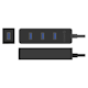 A small tile product image of ORICO 4 Port USB3.0 HUB - Black