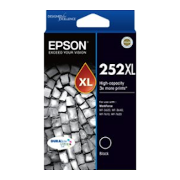 Product image of Epson DURABrite Ultra 252XL High Capacity Black Cartridge - Click for product page of Epson DURABrite Ultra 252XL High Capacity Black Cartridge