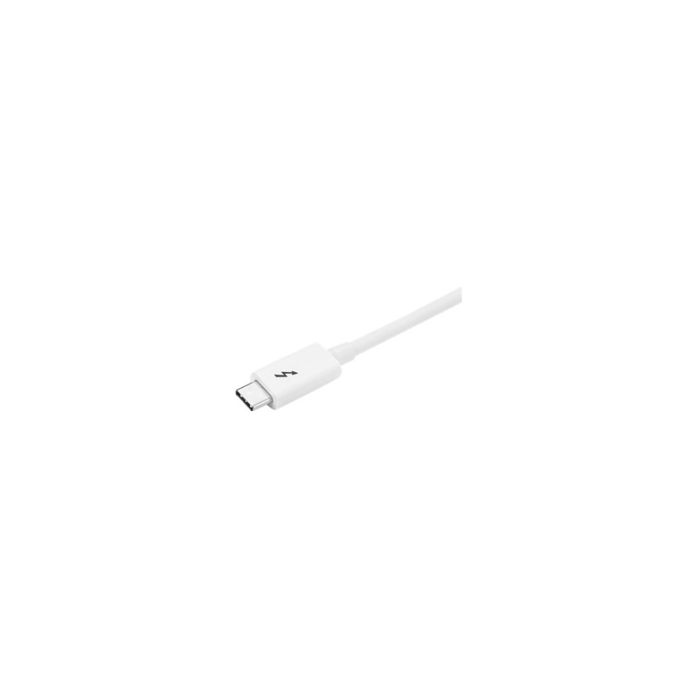 A large main feature product image of Startech 1m Thunderbolt 3 Cable 20Gbps - White - Thunderbolt USB-C DP