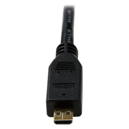 A large main feature product image of Startech 2m High Speed HDMI Cable with Ethernet HDMI to HDMI Micro