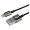 A small tile product image of Startech Premium Apple Lightning to USB Cable with Metal Connectors - 1m - Black