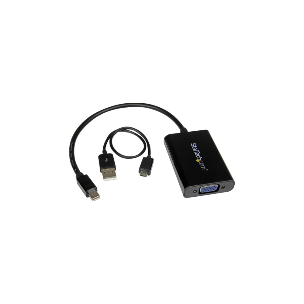 A large main feature product image of Startech miniDisplayport to VGA Adapter with Audio