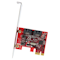 A small tile product image of Startech 2 Port PCIe SATA 6 Gbps Controller Card