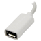 A small tile product image of Startech microUSB to Lightning Adapter - White