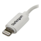 A small tile product image of Startech microUSB to Lightning Adapter - White