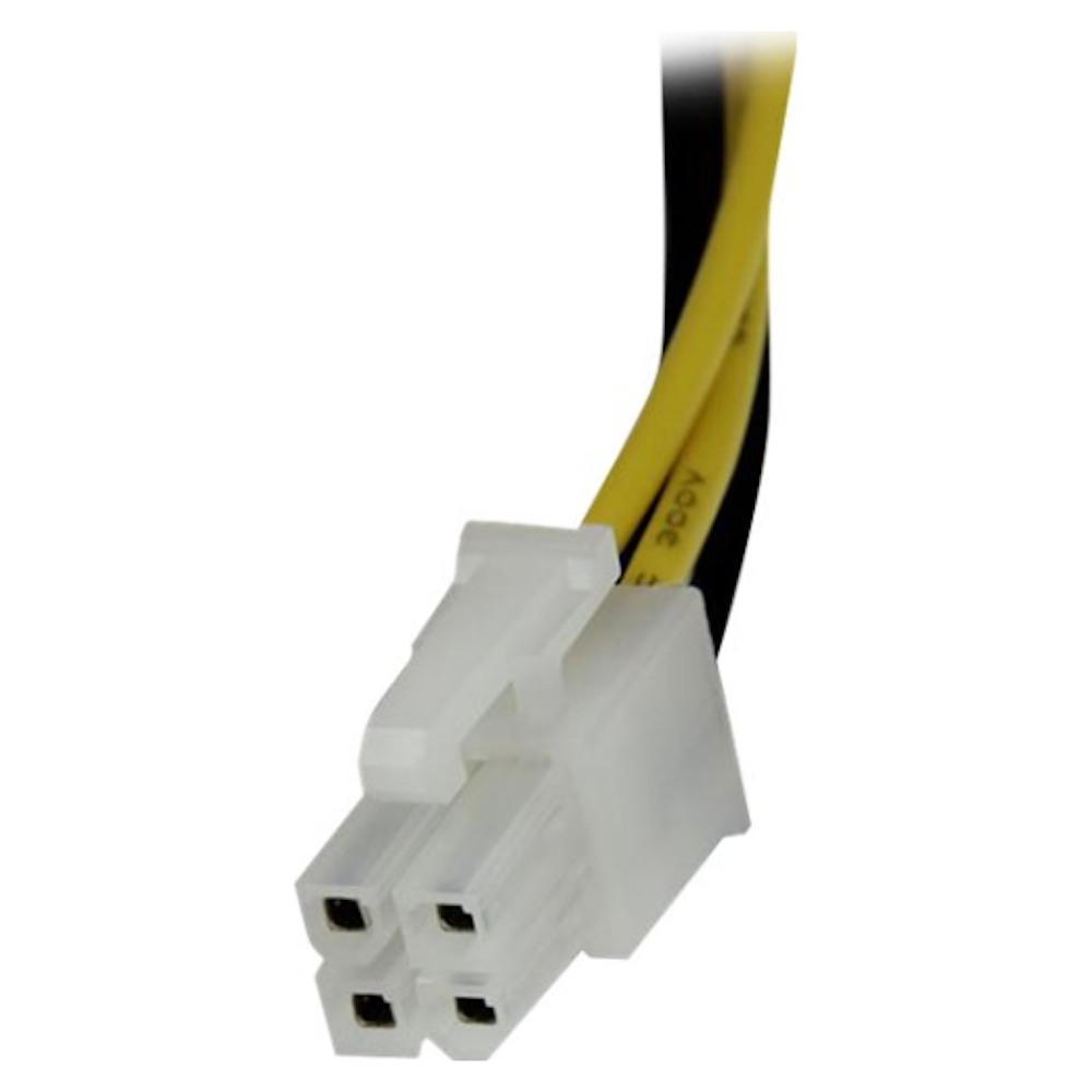 A large main feature product image of Startech ATX12V 4 Pin P4 CPU Power Extension 0.2M
