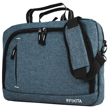 Product image of Fixita Urban 15.6" Grey Messenger Notebook Bag - Click for product page of Fixita Urban 15.6" Grey Messenger Notebook Bag