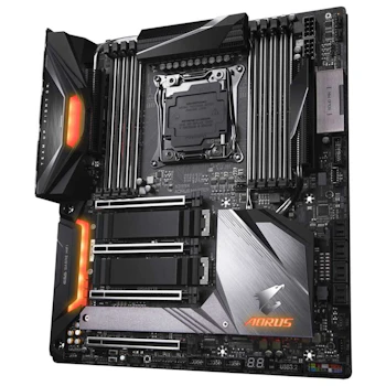 Product image of Gigabyte X299X Aorus Master E-ATX LGA2066 Desktop Motherboard - Click for product page of Gigabyte X299X Aorus Master E-ATX LGA2066 Desktop Motherboard