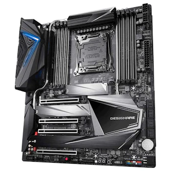Product image of Gigabyte X299X Designaire E-ATX LGA2066 Desktop Motherboard - Click for product page of Gigabyte X299X Designaire E-ATX LGA2066 Desktop Motherboard