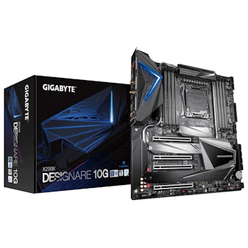 Product image of Gigabyte X299X Designaire E-ATX LGA2066 Desktop Motherboard - Click for product page of Gigabyte X299X Designaire E-ATX LGA2066 Desktop Motherboard