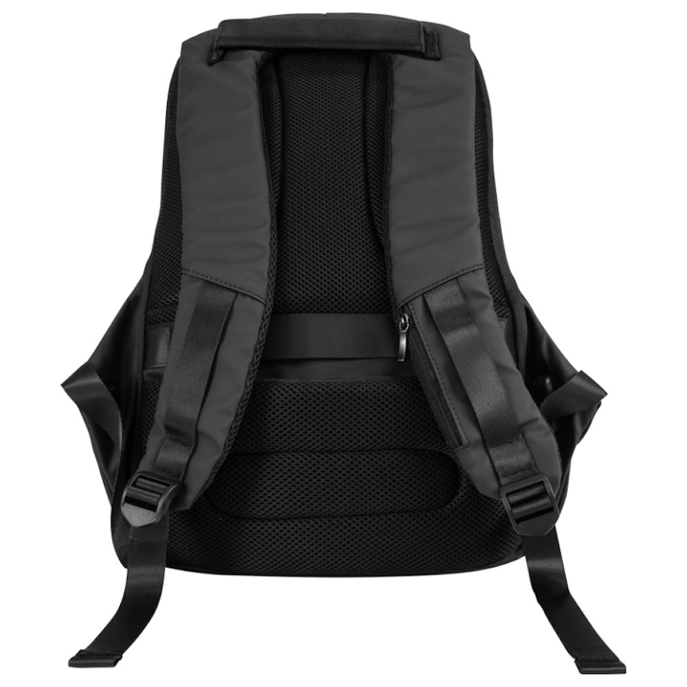 A large main feature product image of Fixita Guardian 15.6" Black/Grey Notebook Backpack