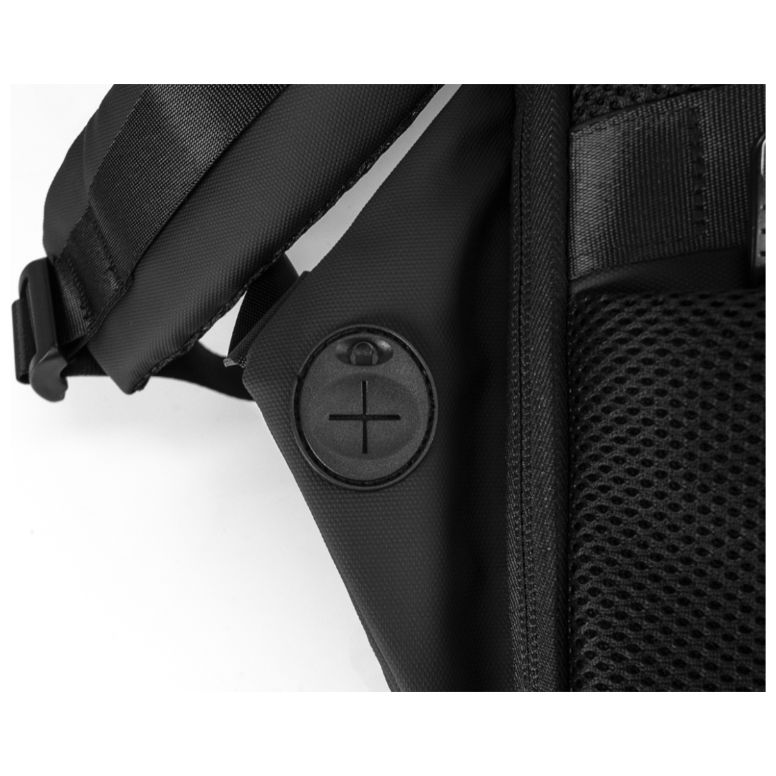 A large main feature product image of Fixita Guardian 15.6" Black/Grey Notebook Backpack