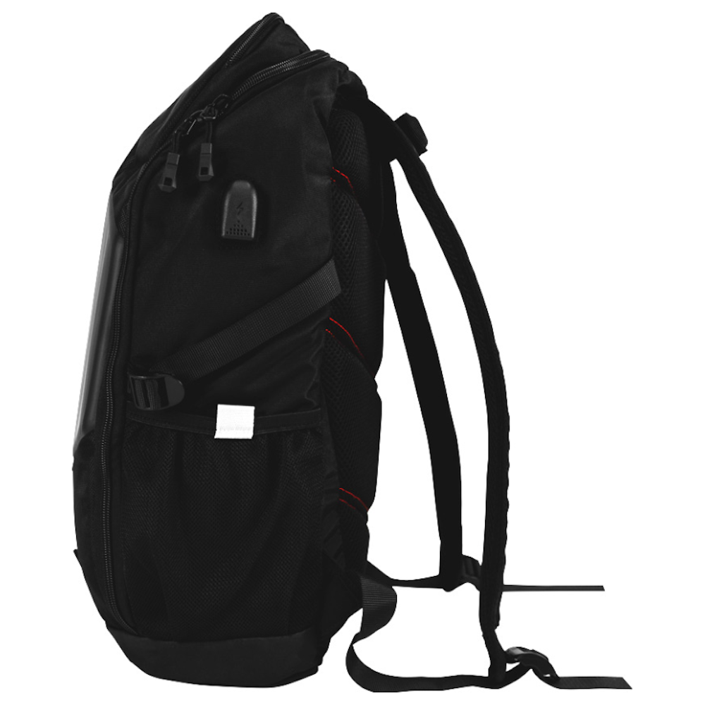 A large main feature product image of Fixita Vast 17.3" Black Notebook Backpack