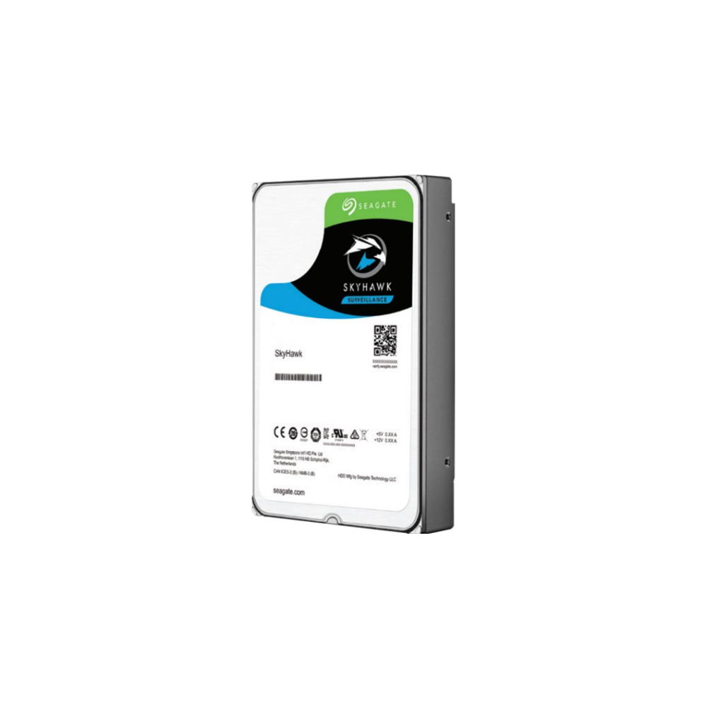 A large main feature product image of Seagate SkyHawk 3.5" Surveillance HDD - 6TB 256MB