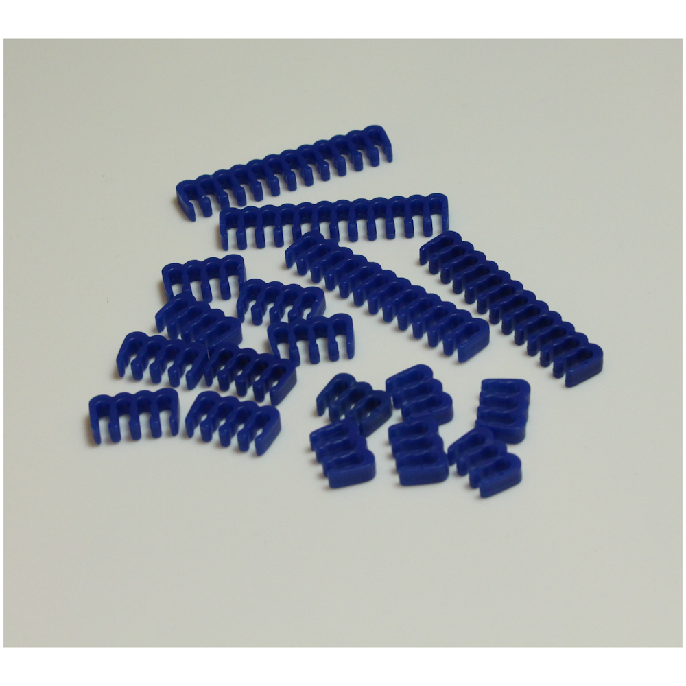 A large main feature product image of GamerChief Cable Comb Set ABS - Blue