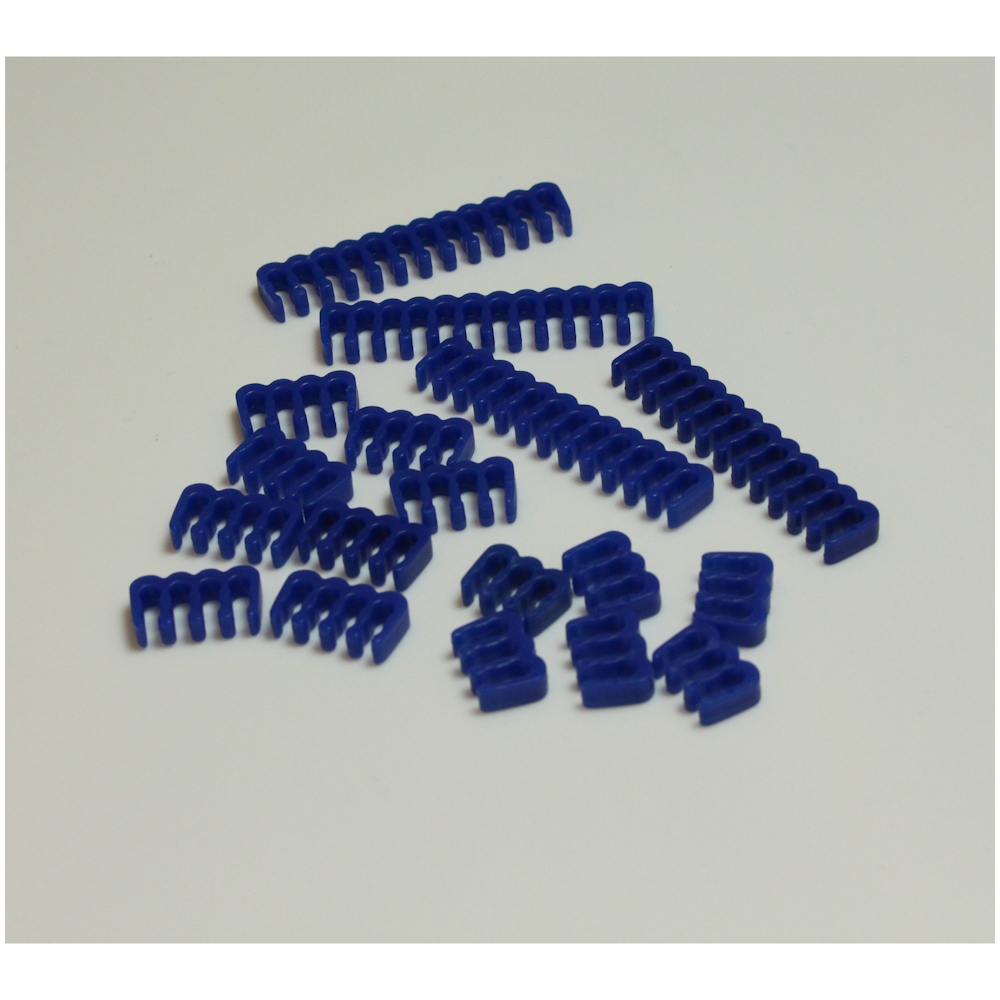 A large main feature product image of GamerChief Cable Comb Set ABS (Blue)