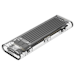 A product image of ORICO Clear M.2 NVMe USB 3.1 Type-C SSD Enclosure - Black