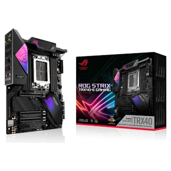 Product image of ASUS ROG Strix TRX40-E Gaming sTRX4 ATX Desktop Motherboard - Click for product page of ASUS ROG Strix TRX40-E Gaming sTRX4 ATX Desktop Motherboard