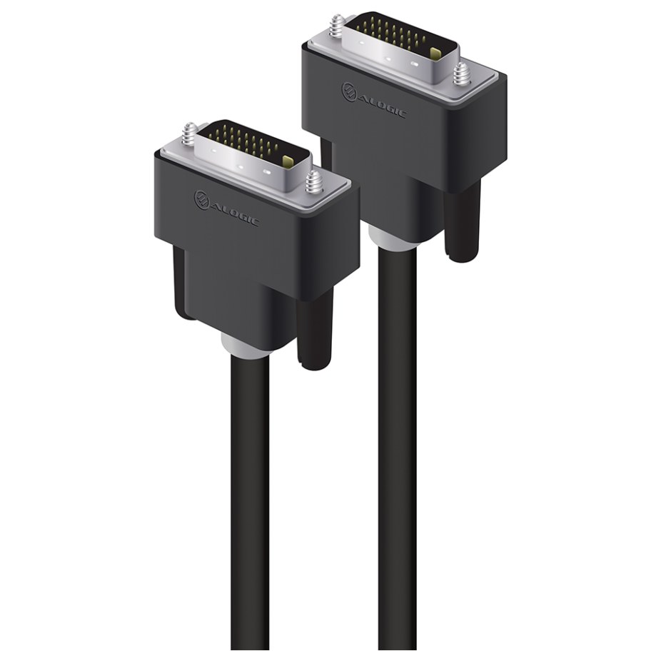 A large main feature product image of ALOGIC DVI-D Dual Link 2m Digital Video Cable