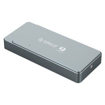 Product image of ORICO Thunderbolt 3 NVME M.2 SSD Enclosure - Grey - Click for product page of ORICO Thunderbolt 3 NVME M.2 SSD Enclosure - Grey