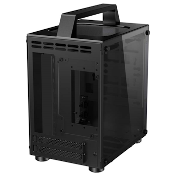 Product image of Jonsbo T8 Black Mini ITX Case w/Tempered Glass Side Panel - Click for product page of Jonsbo T8 Black Mini ITX Case w/Tempered Glass Side Panel