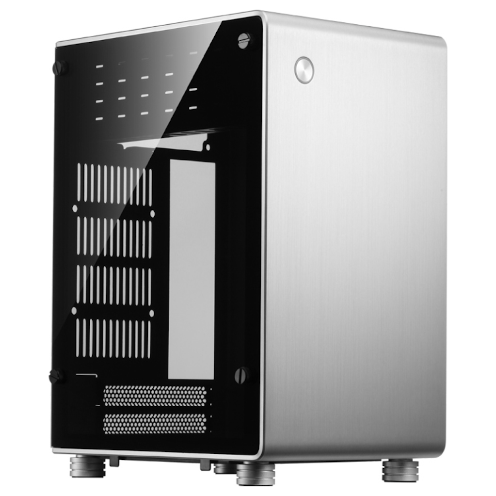 A large main feature product image of Jonsbo U1 Plus Mini ITX Case - Silver
