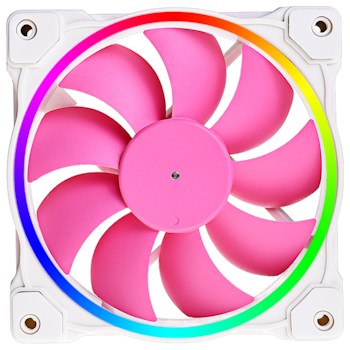 Product image of ID-COOLING ZF Series 120mm ARGB Case Fan - Pink - Click for product page of ID-COOLING ZF Series 120mm ARGB Case Fan - Pink