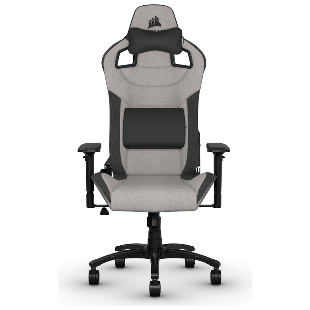 Buy Now Corsair T3 Rush Gaming Chair Grey Charcoal Ple Computers