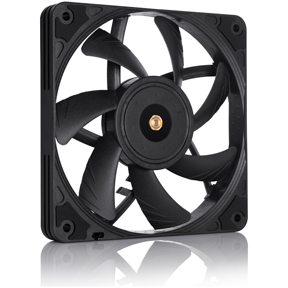 A large main feature product image of Noctua NF-A12x15 PWM Chromax - 120mm x 15mm 1850RPM Slim Cooling Fan