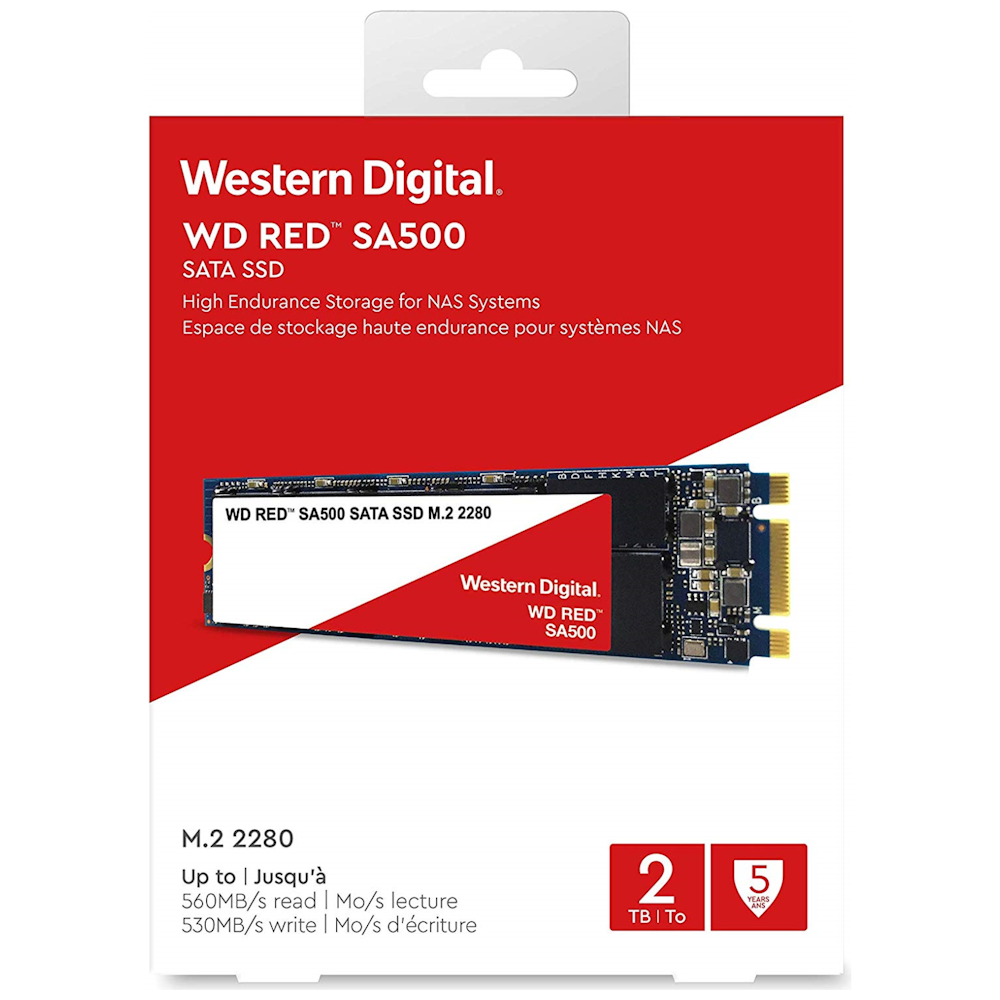 WD Red SA500 SATA NAS SSD - 2TB | Computers