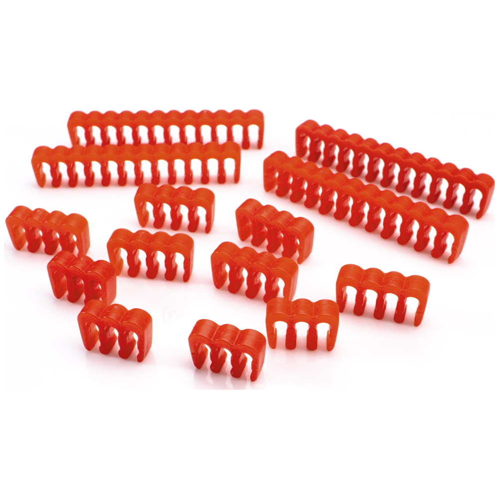 A large main feature product image of GamerChief Cable Comb Set ABS - Red