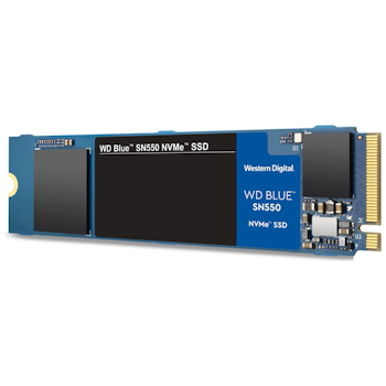 Product image of WD Blue SN550 250GB NVMe M.2 SSD - Click for product page of WD Blue SN550 250GB NVMe M.2 SSD