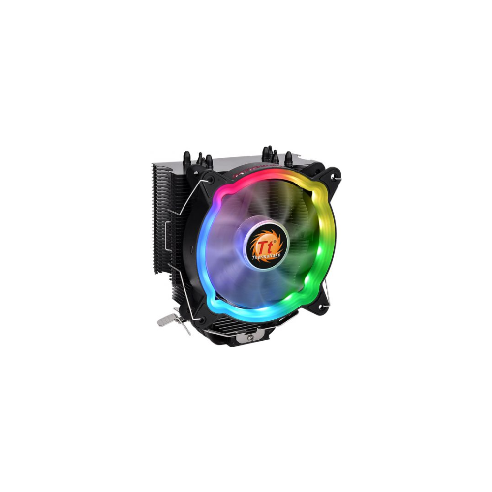 A large main feature product image of Thermaltake UX200 - ARGB CPU Cooler