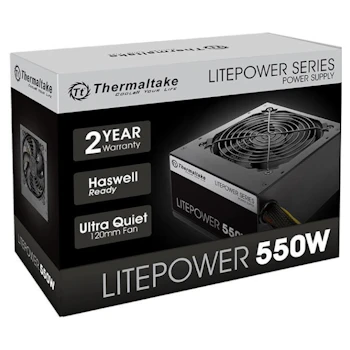 Product image of Thermaltake Litepower GEN2 550W Power Supply - Click for product page of Thermaltake Litepower GEN2 550W Power Supply