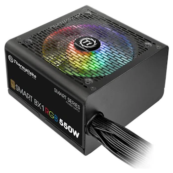 Product image of Thermaltake Smart BX1 RGB 550W 80Plus Bronze Power Supply - Click for product page of Thermaltake Smart BX1 RGB 550W 80Plus Bronze Power Supply