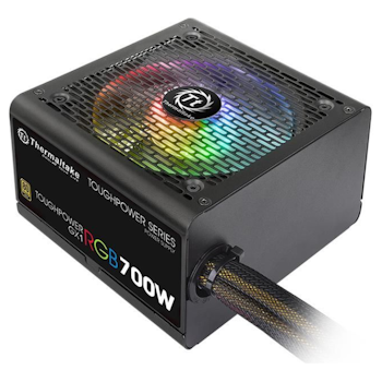 Product image of Thermaltake Toughpower GX1 RGB 700w 80Plus Gold Power Supply - Click for product page of Thermaltake Toughpower GX1 RGB 700w 80Plus Gold Power Supply