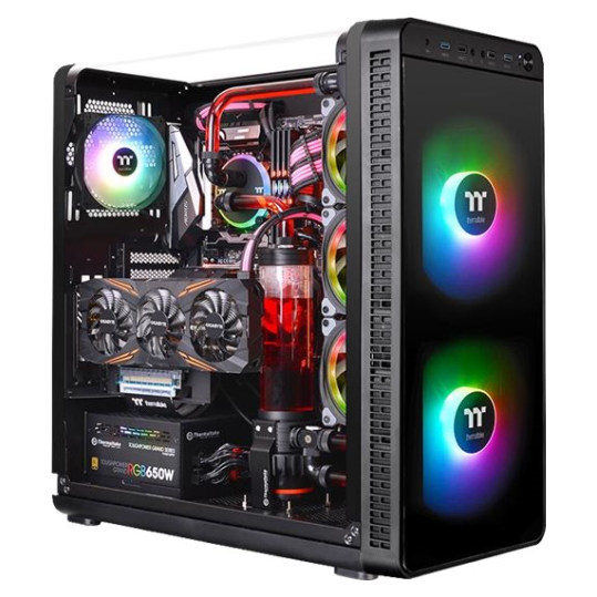 A large main feature product image of Thermaltake View 37 ARGB Edition Mid Tower Case