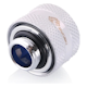 A small tile product image of Bykski G1/4 16mm Hard Tube Compression Fitting - White