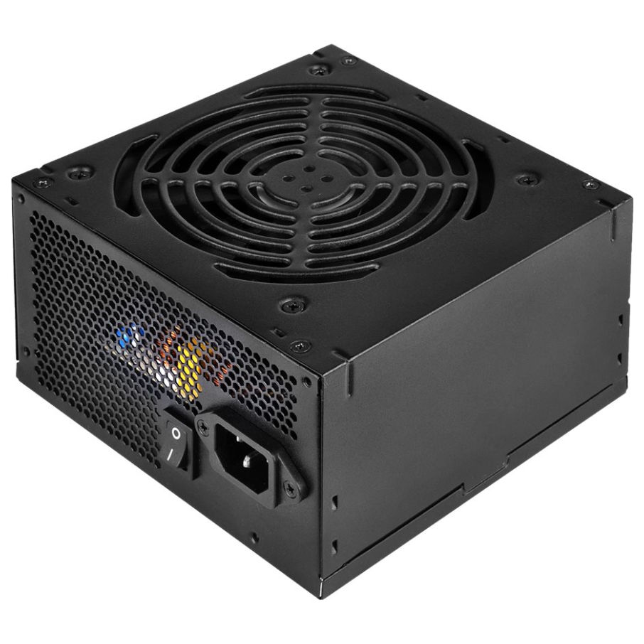 A large main feature product image of SilverStone Strider 400W 80PLUS ATX PSU