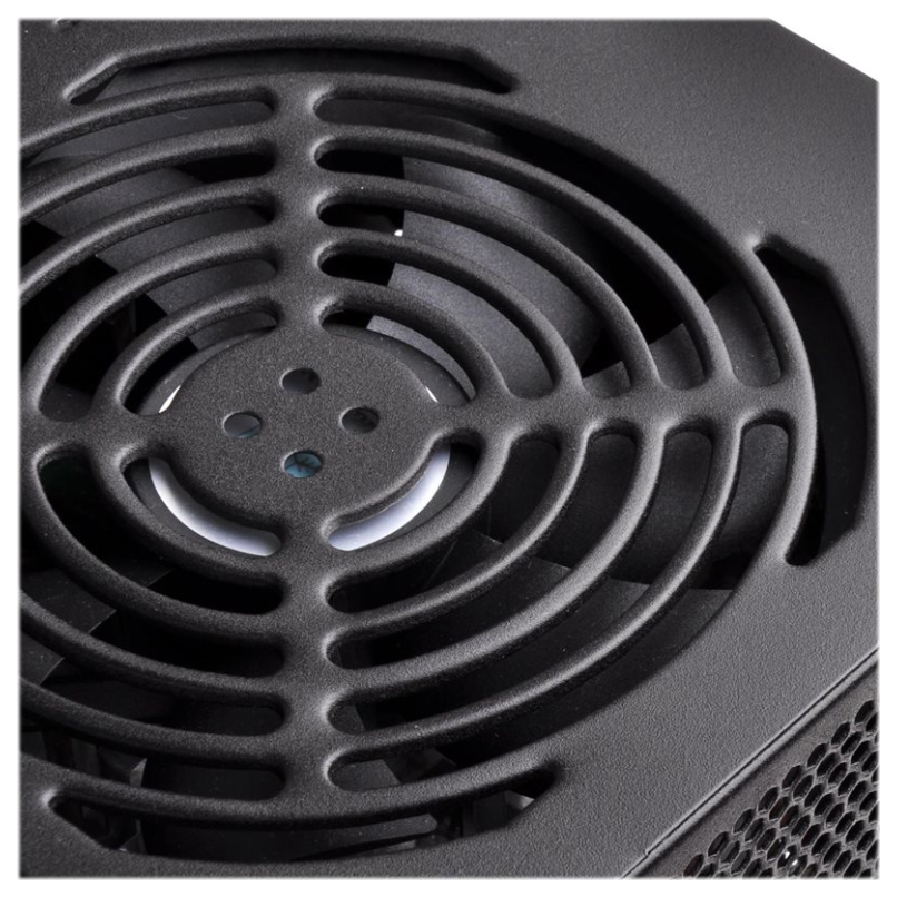 A large main feature product image of SilverStone Strider 400W 80PLUS ATX PSU