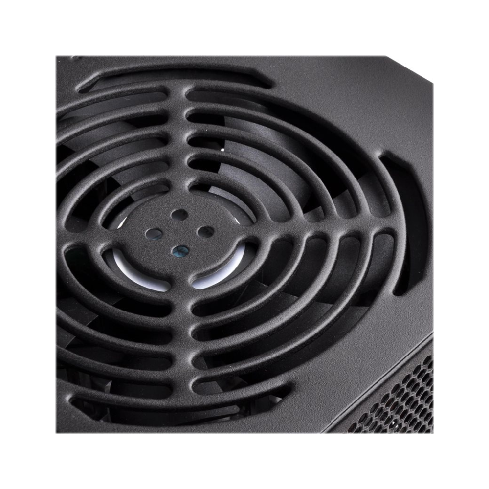 A large main feature product image of SilverStone Strider 400W 80PLUS ATX PSU