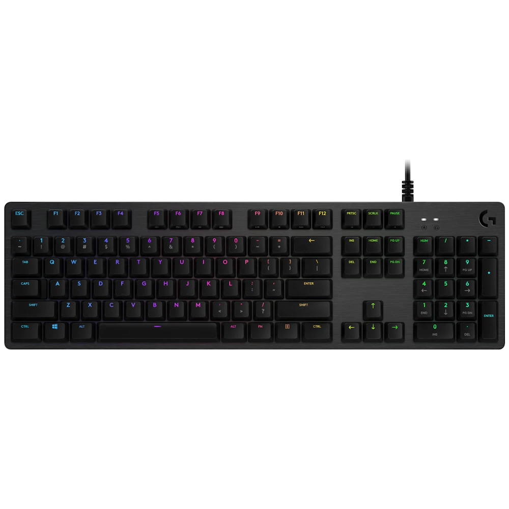 Logitech G512 Carbon RGB Wired Mechanical Gaming Keyboard (GX Blue)