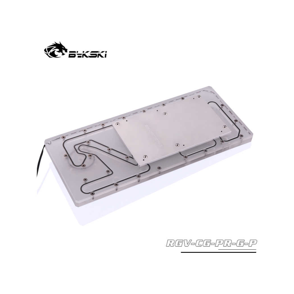 A large main feature product image of Bykski Cooler Master C700P RBW Water Distribution Board