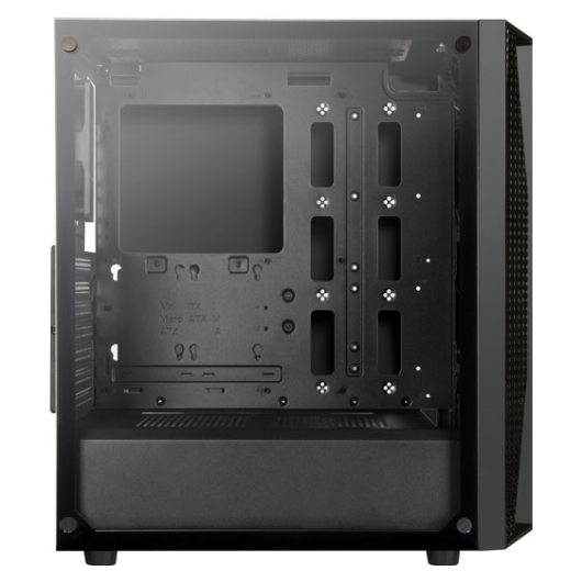 A large main feature product image of SilverStone FARA B1 Mid Tower Case w/Tempered Glass Side Panel