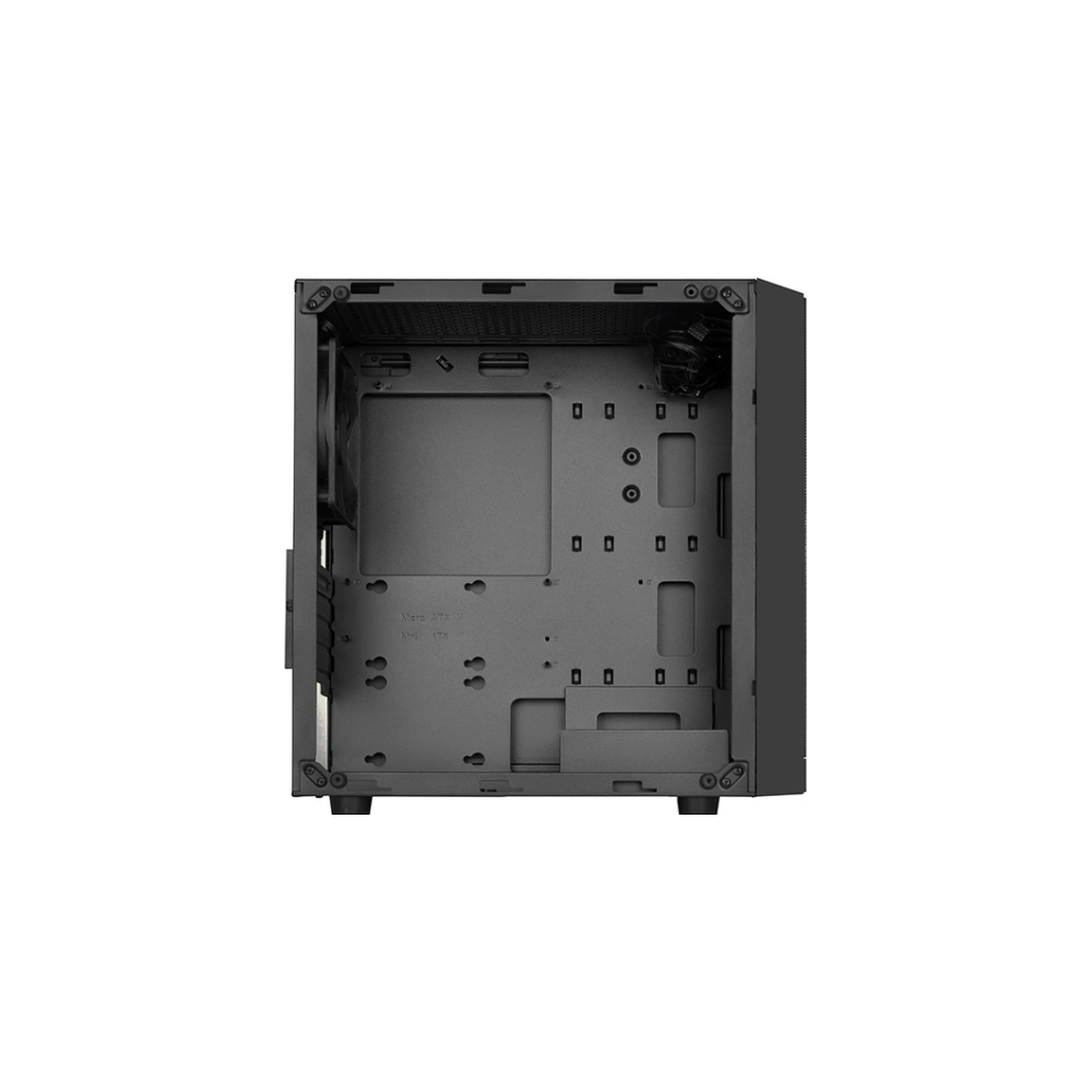 A large main feature product image of SilverStone PS15 Micro Tower Case - Black