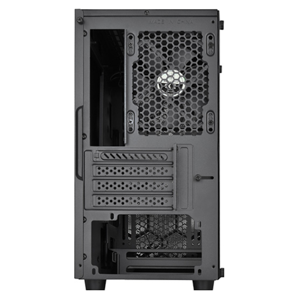 A large main feature product image of SilverStone PS15 Micro Tower Case - Black