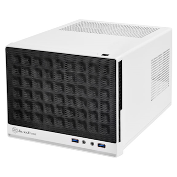 Product image of SilverStone SG13 SFF Case - White - Click for product page of SilverStone SG13 SFF Case - White