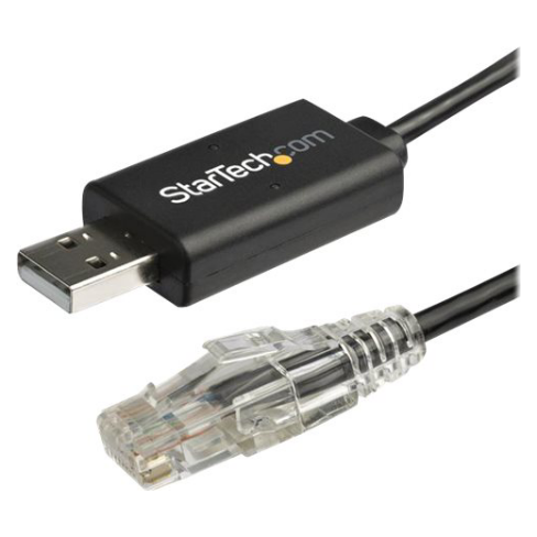 A large main feature product image of Startech 6 ft (1.8 m) Cisco USB Console Cable - USB to RJ45
